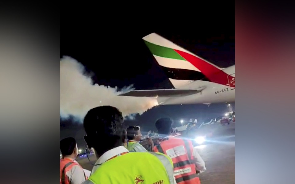 Chennai: Dubai-bound flight, cleared following smoke, proceeds for onward journey