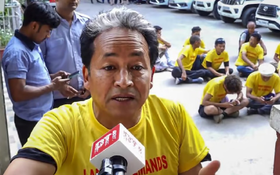 Sonam Wangchuk continues fast, police detain supporters wanting to join in