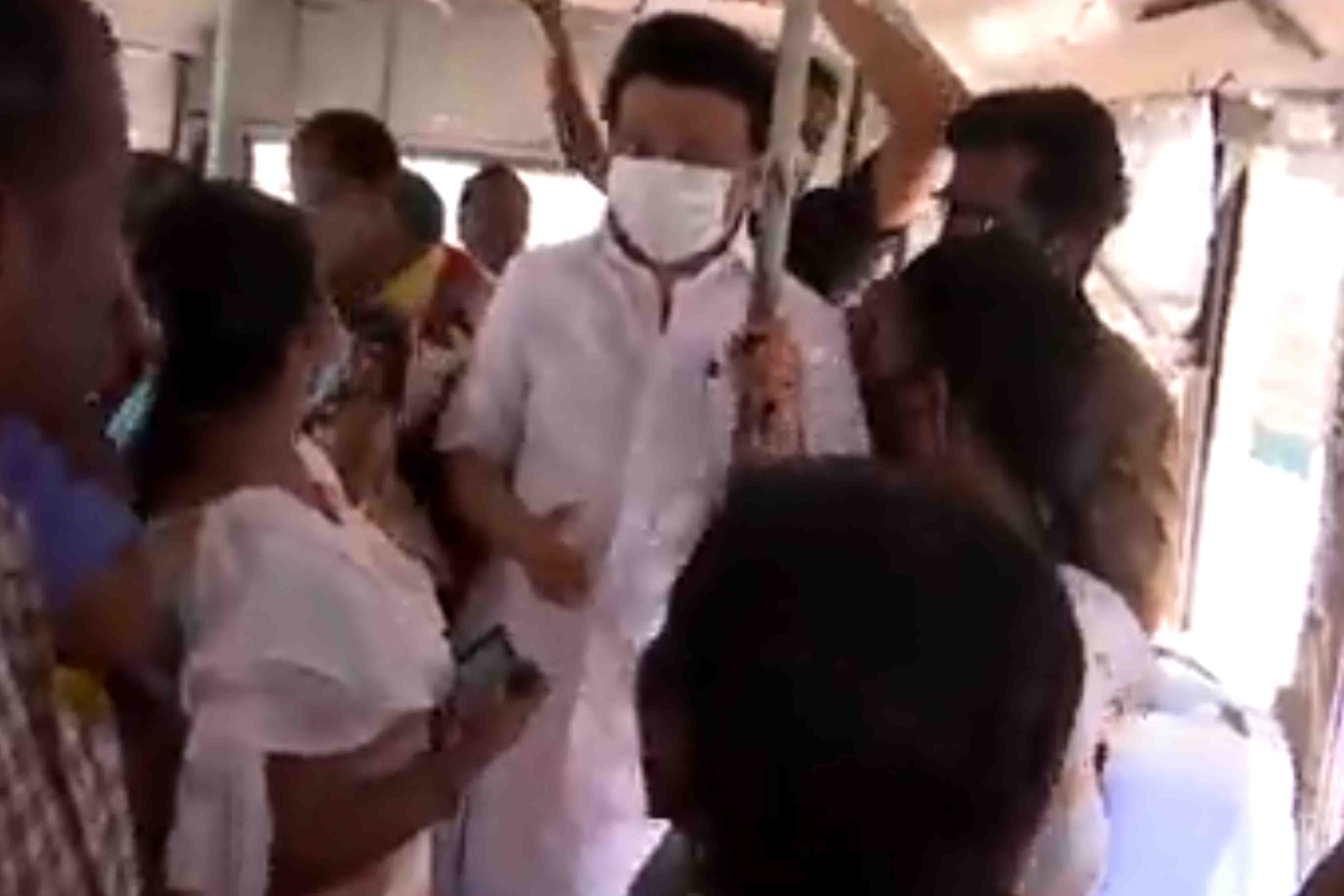 Tamil Nadu CM Stalin hops on to city bus, takes passengers by surprise