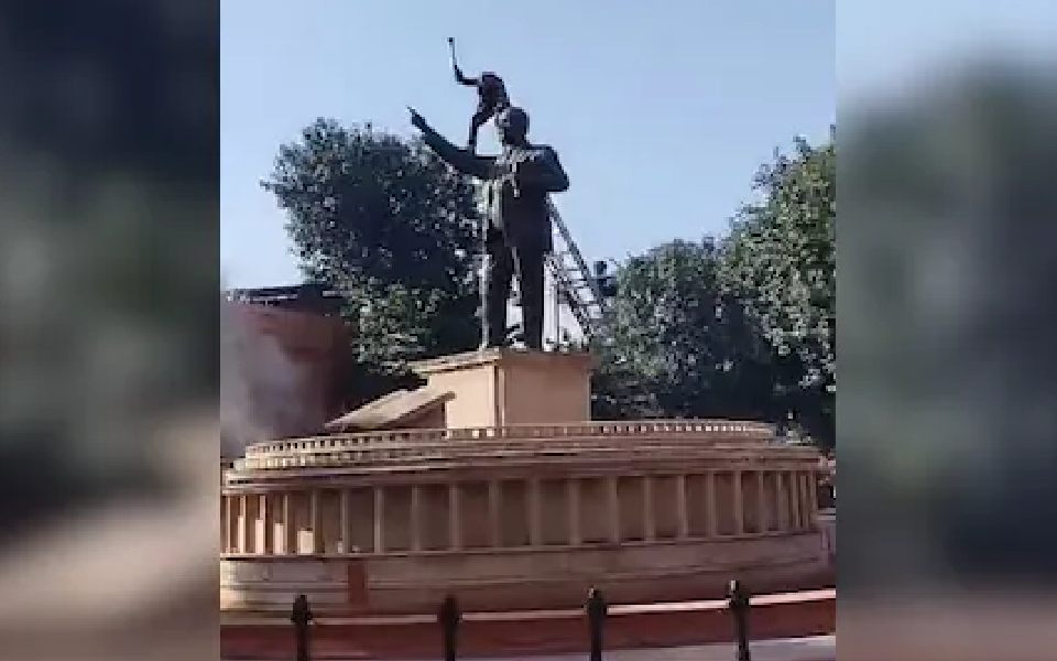 Man held for trying to vandalise Ambedkar's statue in Amritsar