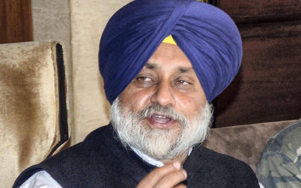 Sukhbir Singh Badal resigns as Shiromani Akali Dal president