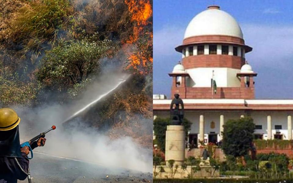 SC slams Uttarakhand for "lackadaisical" approach in controlling forest fires, calls chief secretary