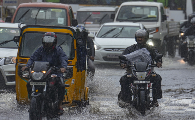 Rains lash several parts of Tamil Nadu, cyclonic storm brewing