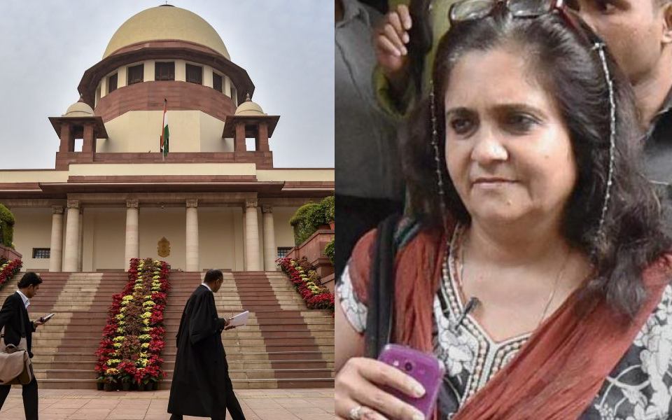 SC permits Teesta Setalvad to travel to Amsterdam for film festival