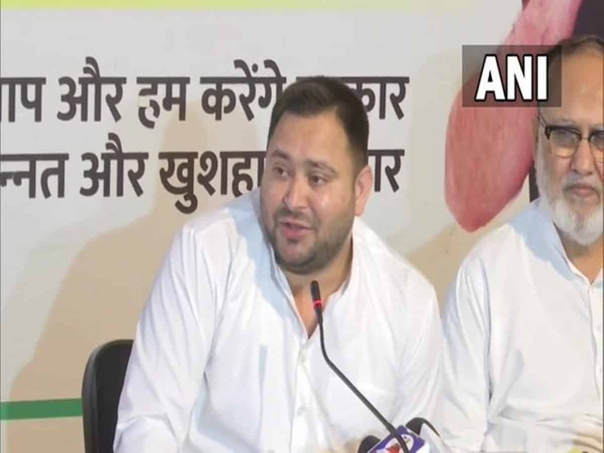 Bjps Conspiracy Behind Ramcharitmanas Controversy Tejashwi Yadav