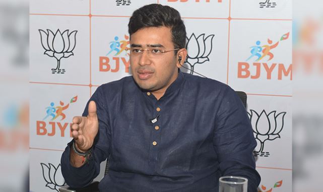 MP Tejasvi Surya declines to comment on door-opening incident on plane