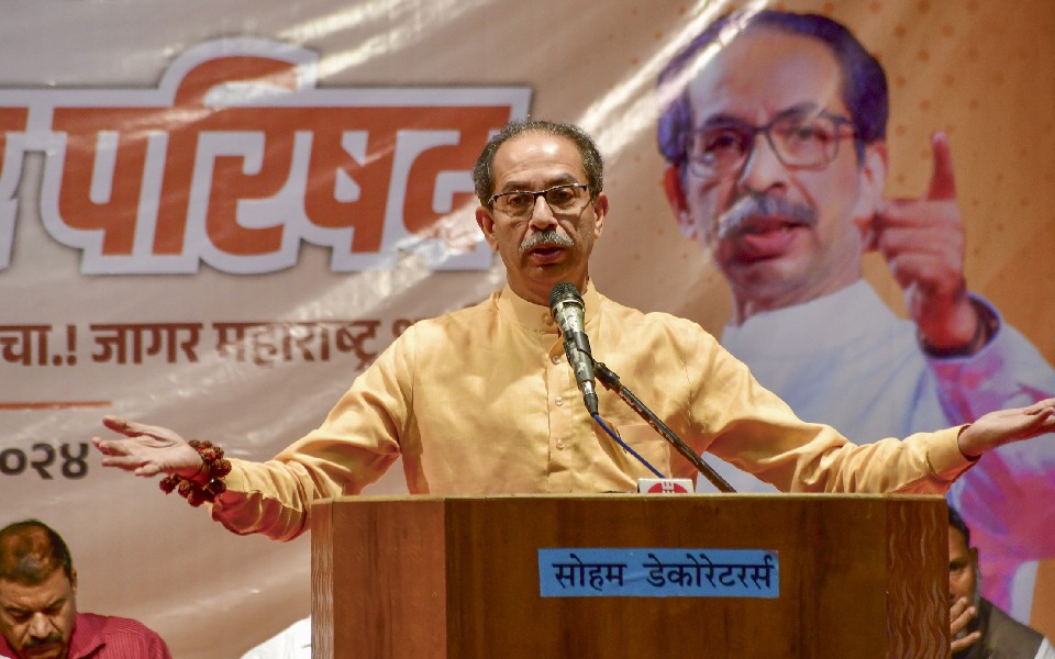 RSS should introspect whether it agrees with 'hybrid' BJP': Uddhav Thackeray at Dussehra rally