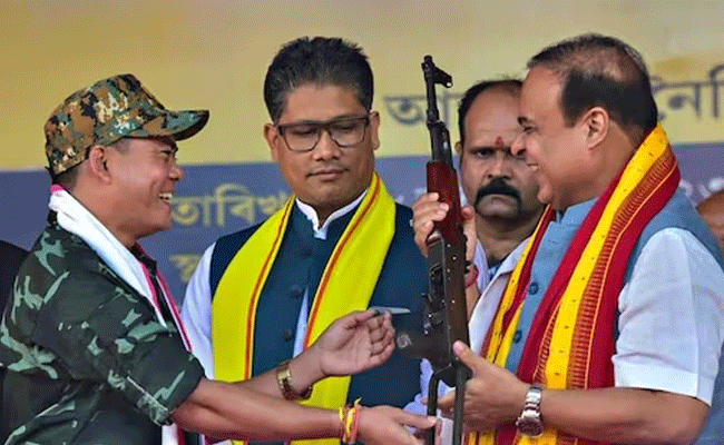 Tripartite peace accord to be inked between ULFA, Centre, Assam govt