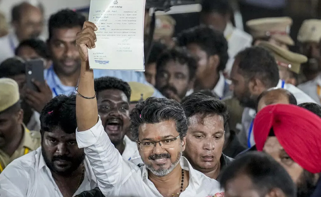 Vijay secures majority support, set to stake claim to form Tamil Nadu govt
