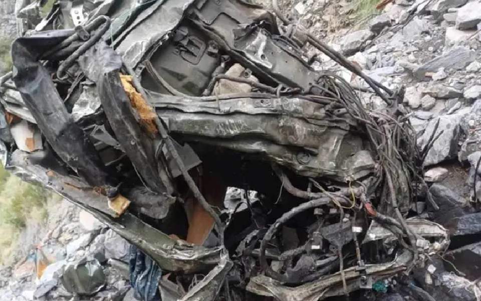 Army vehicle plunges into gorge in J-K’s Ramban, three soldiers killed