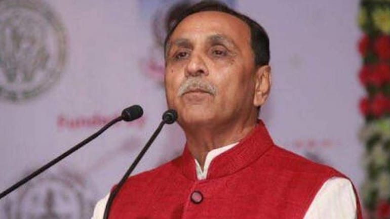 Guj Congress accuses ex-CM Rupani of Rs 27,000 crore land scam; BJP govt calls allegation 'baseless'
