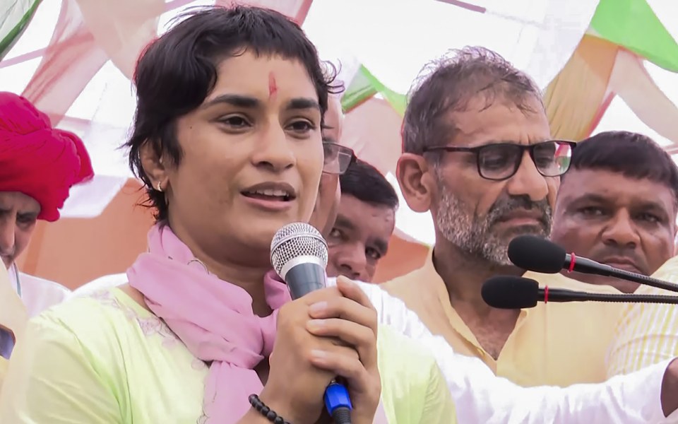 Will win each battle with people's blessings: Vinesh Phogat as she starts poll campaign from Julana