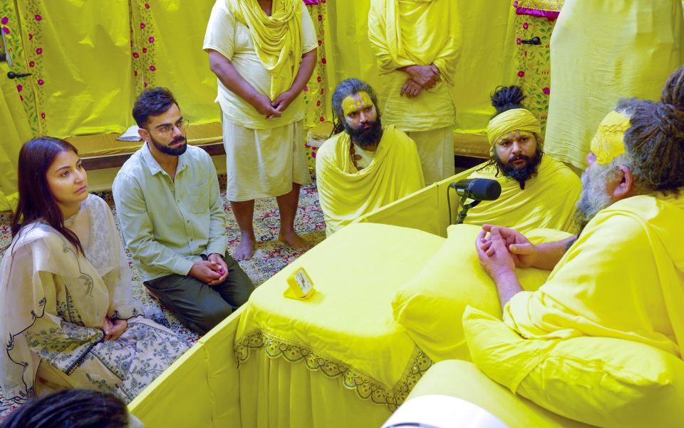 Kohli visits spiritual leader Premanand Govind Sharan Ji Maharaj in Vrindavan