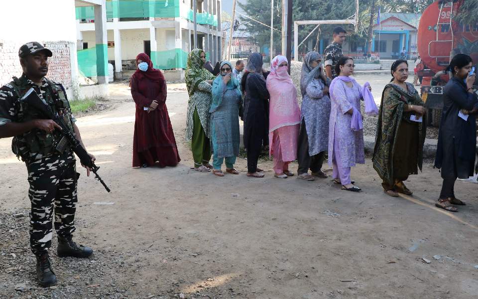 59 percent voter turnout in first phase in J-K, polling peaceful: CEO