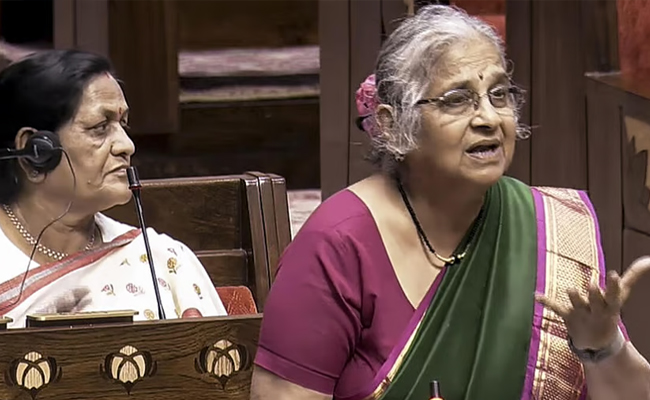 Sudha Murty moves resolution to guarantee free care for children of 3-6 years
