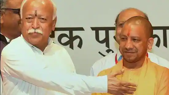 UP CM Adityanath meets RSS chief Bhagwat; population issue 'discussed', say sources