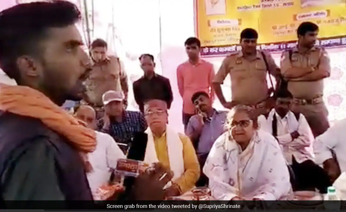 YouTuber confronts UP minister with questions, booked for disturbing peace