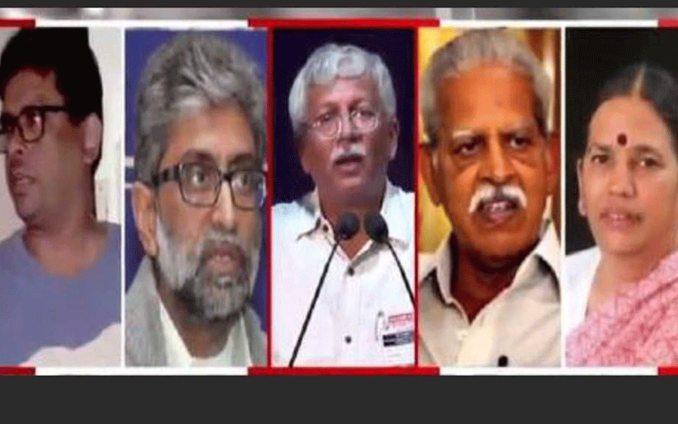 SC order puts activists in house arrest till Sep 6