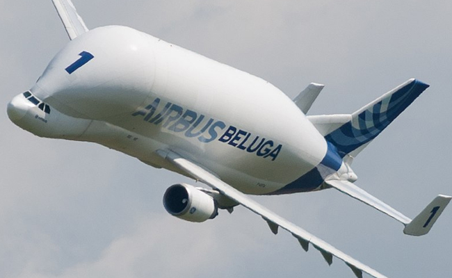 Airbus Beluga XL makes historic stop at Kolkata airport