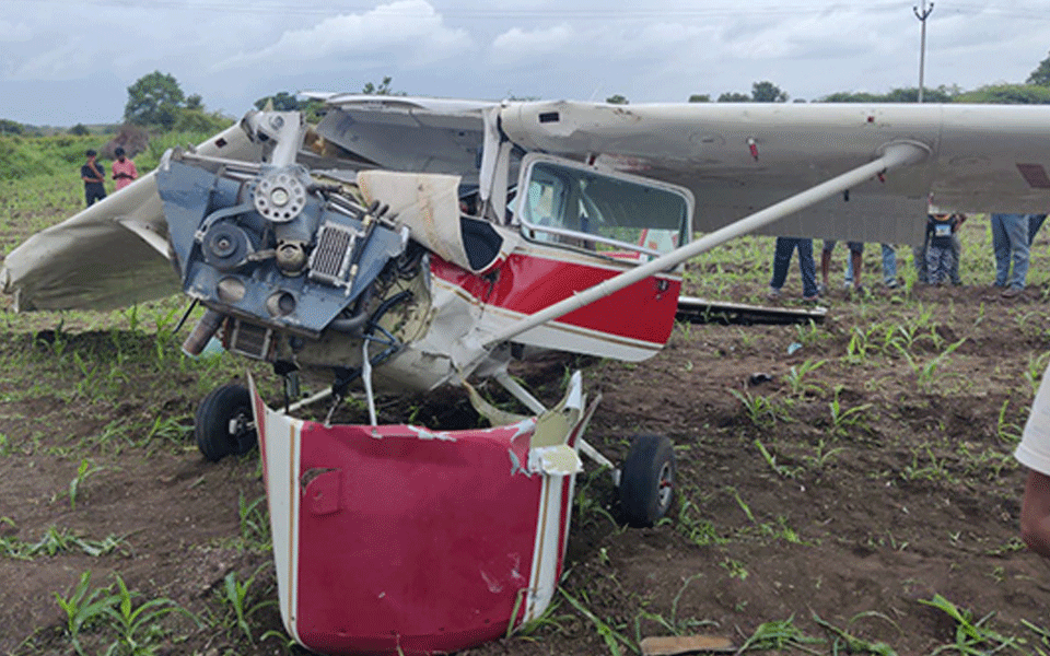 Four-seater aircraft crashes in Uttar Pradesh, trainee pilot dead