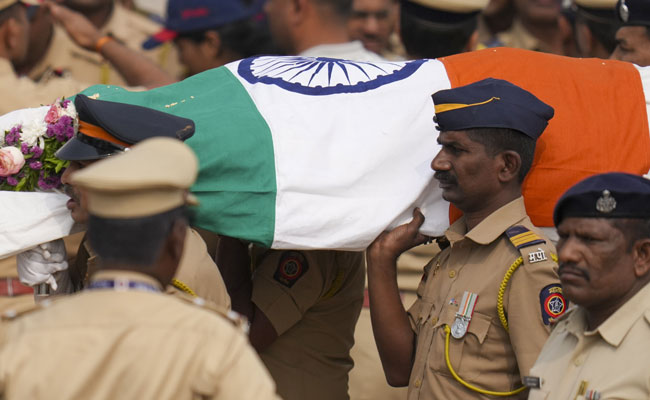 Ajit Pawar cremated with full state honours; Amit Shah, Nabin attend funeral