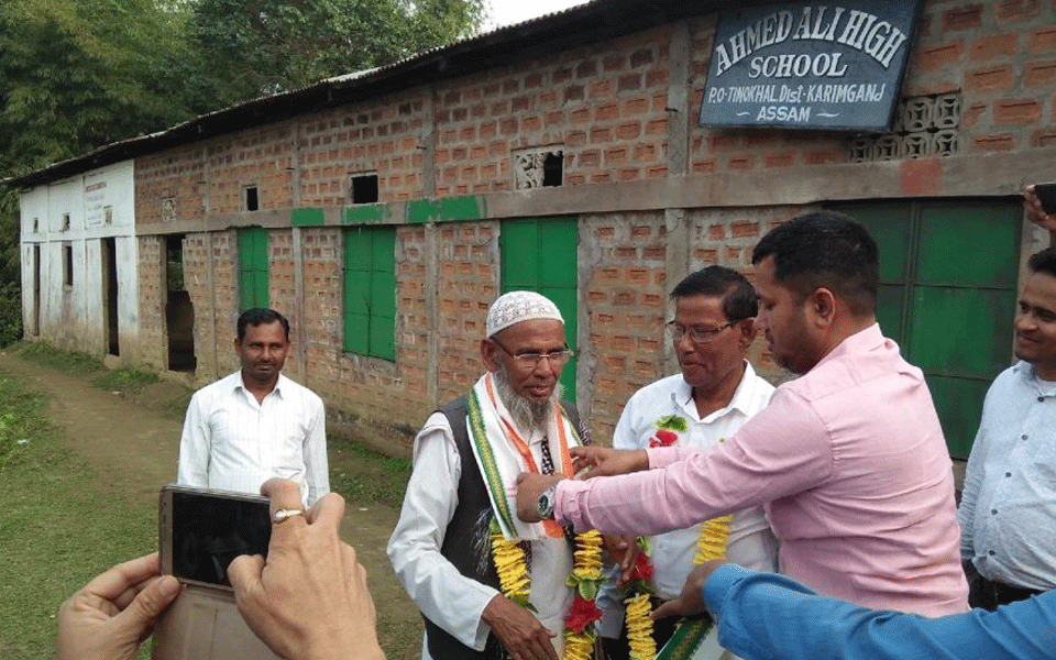 Rickshaw Puller From Assam ,Ahmed Ali runs Nine Schools 