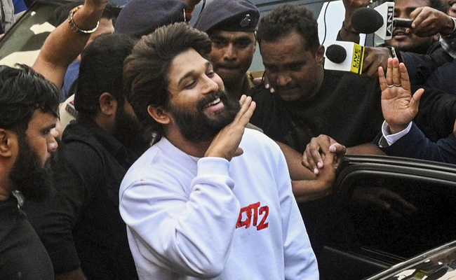 Telugu actor Allu Arjun arrested in Hyderabad over woman's death during 'Pushpa 2' screening