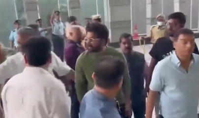 Theatre stampede: Allu Arjun visits injured boy in hospital