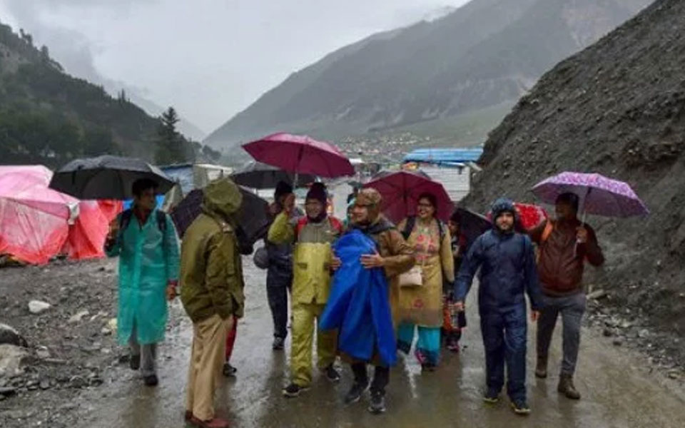 Amarnath Yatra suspended for third day