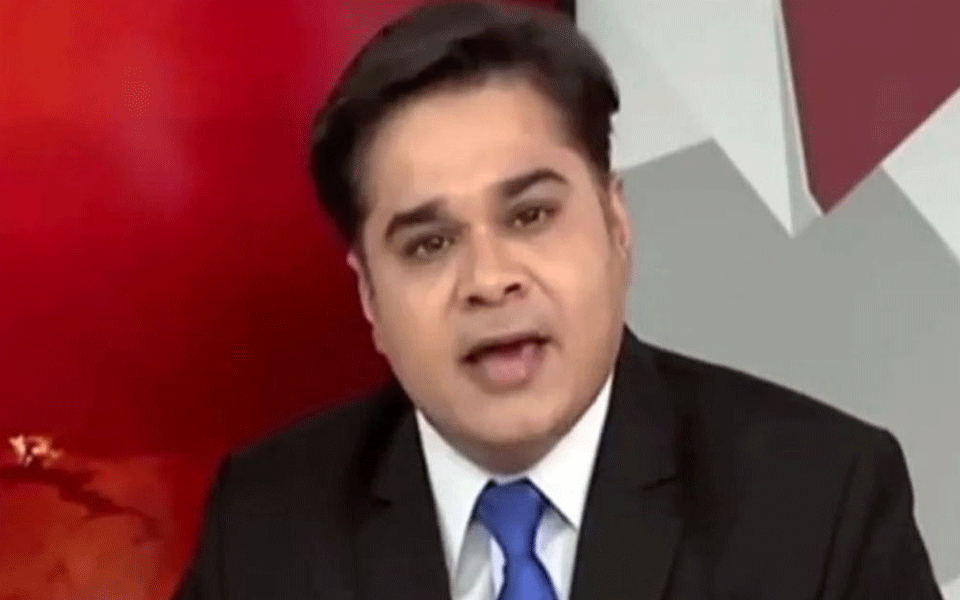 Supreme Court stays coercive action against TV anchor for remarks against Sufi saint
