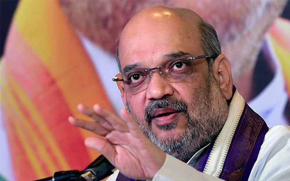 NSUI files police complaint against Amit Shah