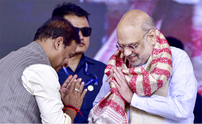 Confident that BJP will again form govt in Assam with largest ever mandate: Amit Shah