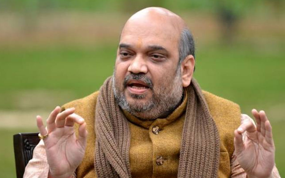 BJP says Amit Shah didn't speak on Ram temple