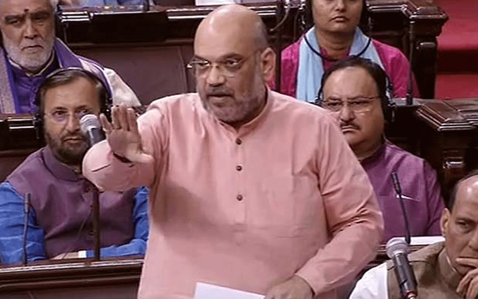 Opposition indulging in vote bank politics over NRC: Amit Shah