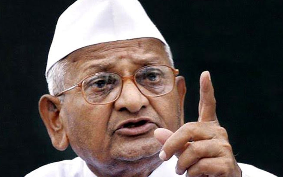 Anna Hazare reminds Modi of 'unfulfilled promises'