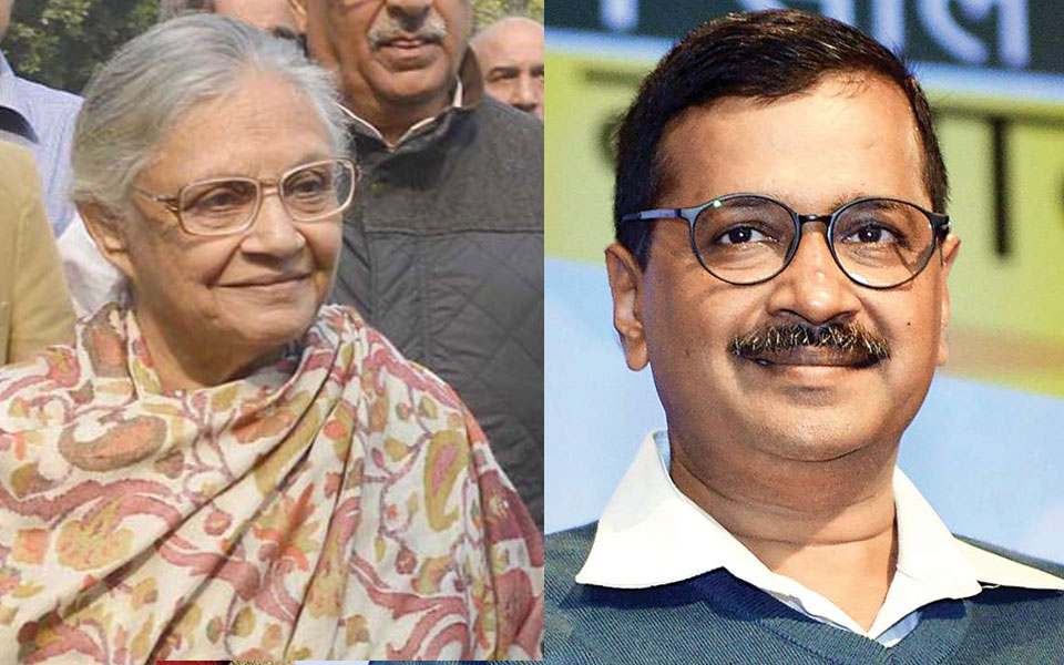 Sheila, Kejriwal spar over Delhi's statehood