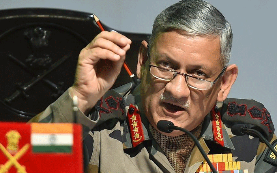 Governor's rule not to affect anti-terror operations: Army chief