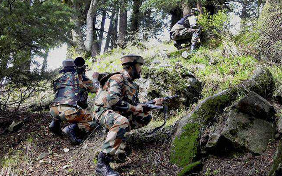 Army foils J&K infiltration bid, 5 militants killed