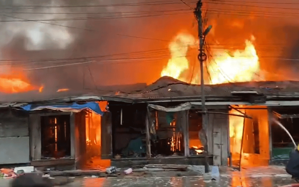 At least 700 shops gutted as fire ravages Arunachal''s oldest market
