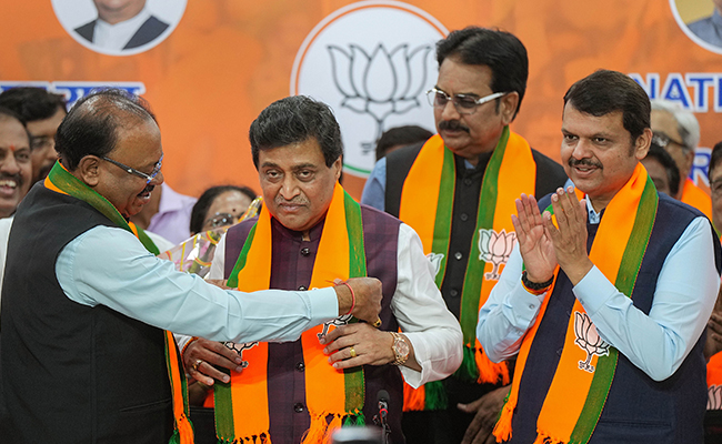 Ex-CM Ashok Chavan joins BJP, says today is beginning of his new political career