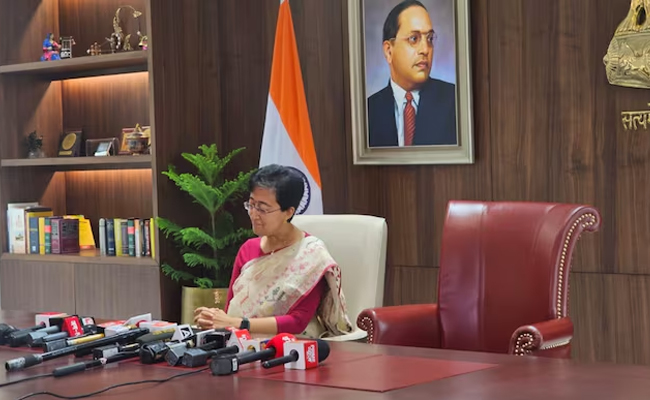 AAP leader Atishi takes charge as eighth CM of Delhi, leaves Arvind Kejriwal's chair empty