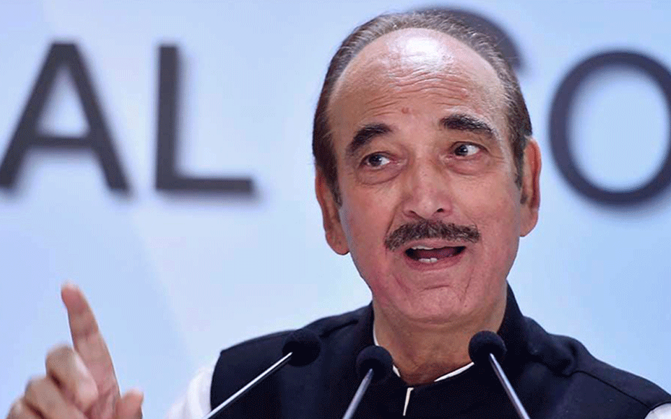 Ghulam Nabi Azad quit from Congress party positions, including primary membership