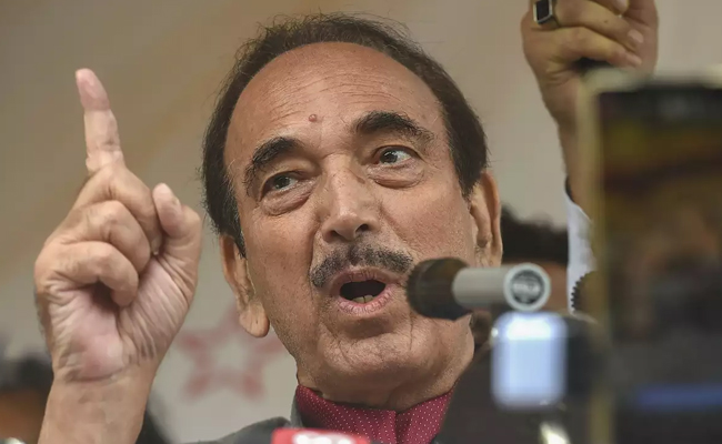 Article 370 can be restored only by Govt of India: Ghulam Nabi Azad