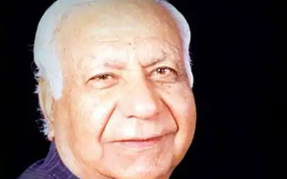 Chhattisgarh Governor Balramji Das Tandon Dies At 90