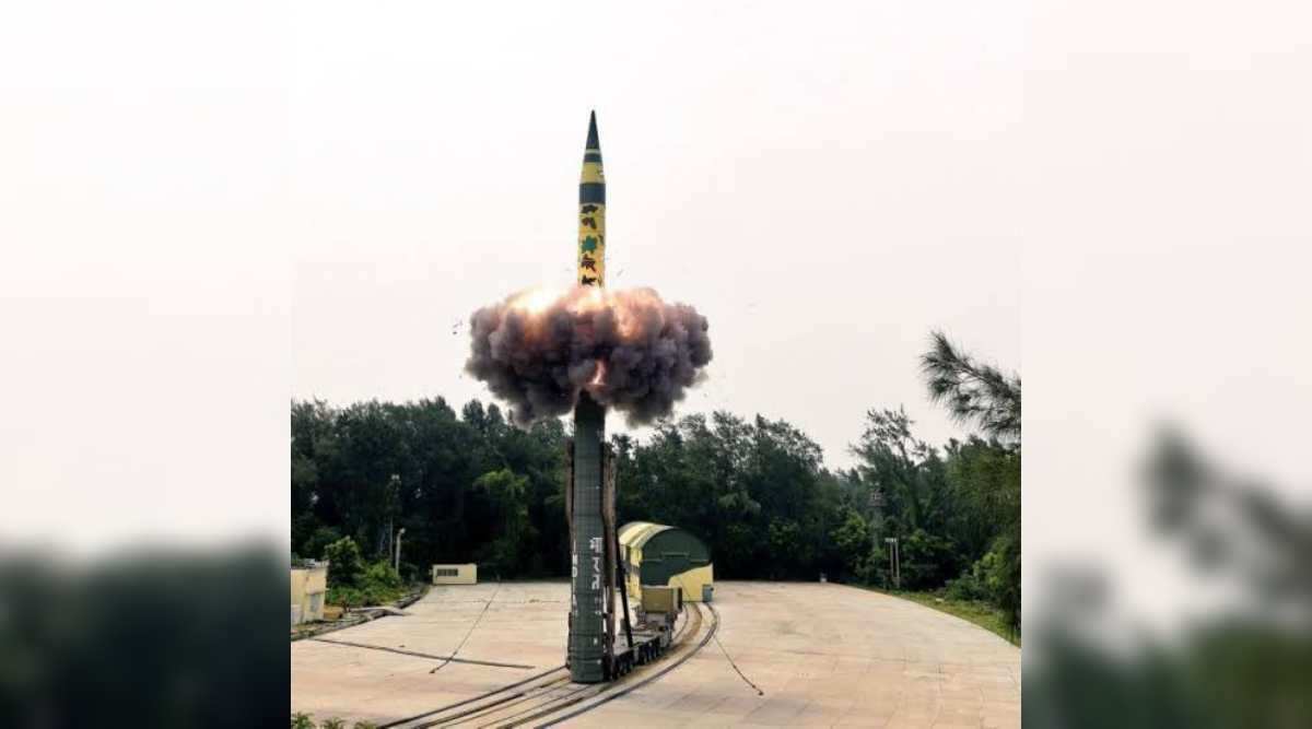 India test-fires Agni-V ballistic missile having range of 5,000 km