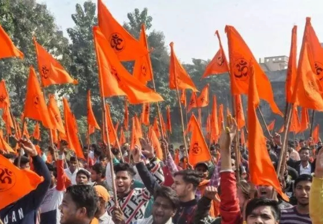 Bajrang Dal takes out yatras in Ranchi ahead of Ram Temple's inauguration in Ayodhya in January 2024