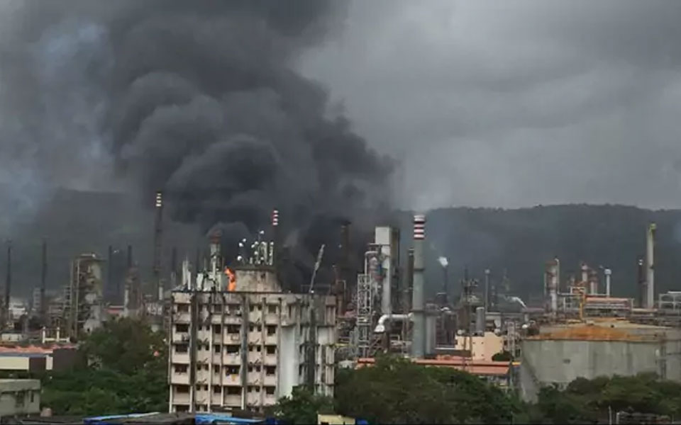 Explosions, fire at BPCL's Mumbai plant, no casualties so far