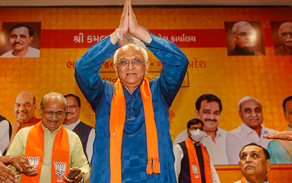 Bhupendra Patel takes over as 17th Gujarat CM