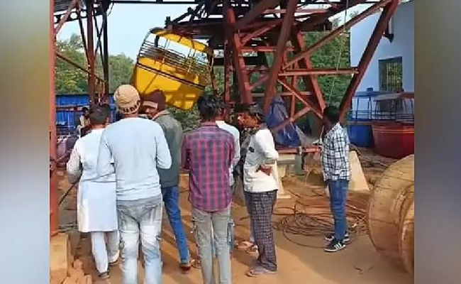 Newly built ropeway collapses during trial in Bihar’s Rohtas, no casualties