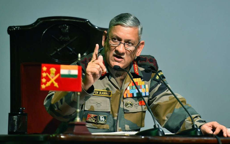 Army chief slams UN report on Kashmir, calls it motivated